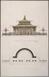 Neyelov Ilya Vasilyevich Plan and Design of the Facade of a Chinese Pavilion 01 - Hermitage